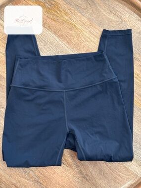 AllFenix Leggings Women's L Navy High Waisted Activewear